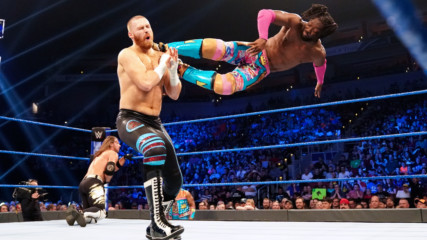 WWE Champion Kofi Kingston vs. AJ Styles vs. Sami Zayn: Wal3ooha, 9 May, 2019
