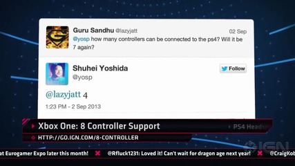 Ign Daily Fix - 3.9.2013 - Xbox One's 8 Controllers