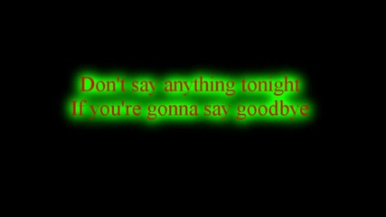 Skillet - Say Goodbye *lyrics*