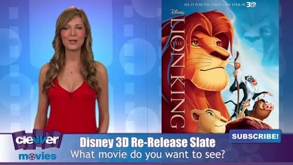 Disney Giving 4 More Movies the Lion King 3d Style Re-release