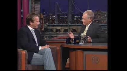 Kiefer Sutherland On David Letterman Pt 2