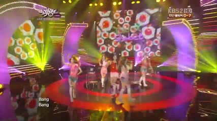 Dalshabet- Mr. Bang Bang @ Music Bank (20.07.2012)