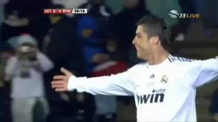Cristiano Ronaldo vs Getafe Away 09 - 10 