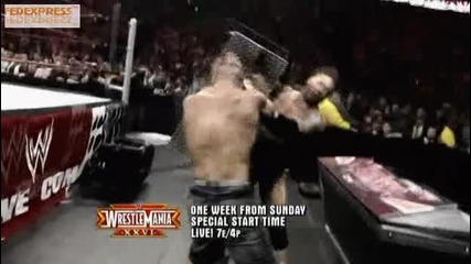 Wrestlemania 26 : Batista - John Cena (wwe Championship) 