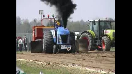Tractor Pulling - F - Blue Rasch
