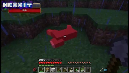 Minecraft Hexxit Survival Eп.2-офцата нинджаааа