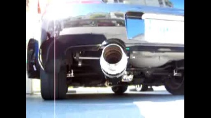 Black Subaru Impreza Sti Hks Carbon Ti Exhaust