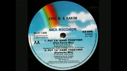 Eric B & Rakim - Lyrics Of Fury - Uni Records - 1988 