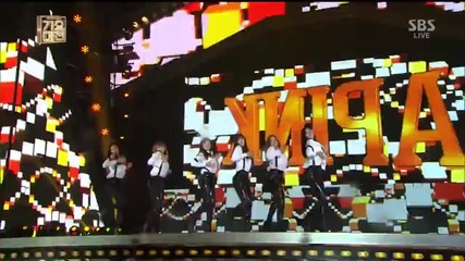 Свежарка !! A Pink - Expectation [ 2013 Sbs Gayo Daejun ]