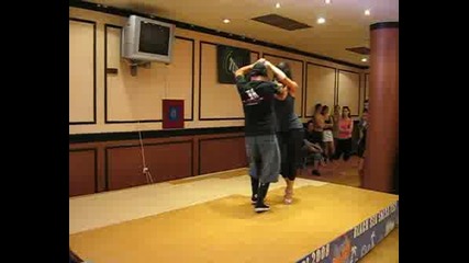 Francisco & Charlene Rose - salsa partner work