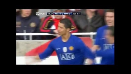 Cristiano Ronaldo - Free Kick vs Arsenal & Goal vs Porto - Champions League