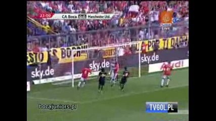 29.07 Супер гол на Андерсон ! Манчестър Юнайтед - Бока Хуниорс 2 - 1 Audi cup - Vb 