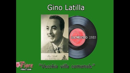 Sanremo 1953 - Gino Latilla - Vecchia villa comunale