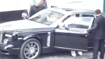 Russian Mafia In Kiev On Phantom Rolls Royce