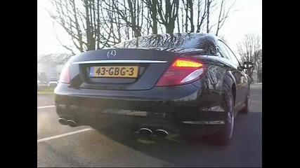 Mercedes-benz Cl 63 Amg - звук