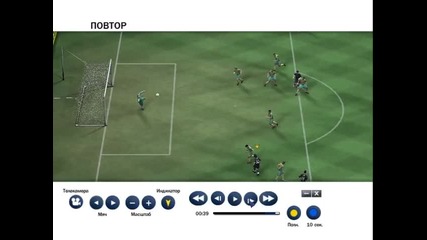 Мой гол на Fifa 08 с Карик 