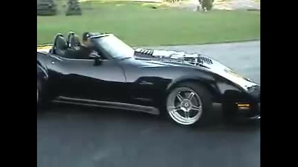 Corvette със 1200 Коня Под Капака 
