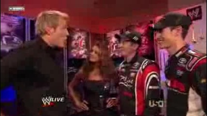 wwe raw 10 26 09 eve backstage 