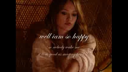 Hilary Duff called me ! (happy)
