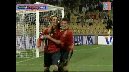 New Zealand - Spain 0 - 3 (0 - 5,  14 6 2009)