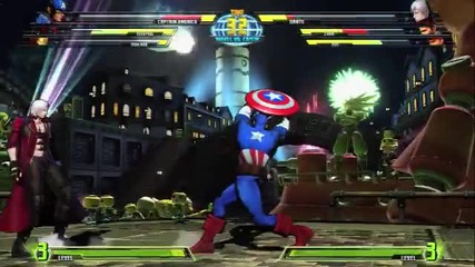 E3 2010: Marvel Vs Campcom 3: Ftw - Gameplay Part 1 