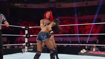 Aj Lee vs. Eva Marie; Raw, July 14, 2014