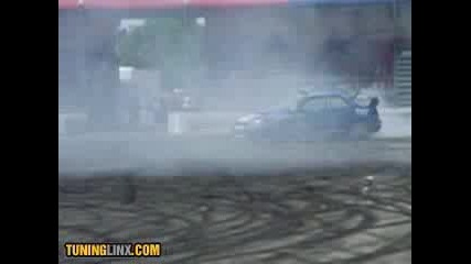 Subaru Impreza Burnout