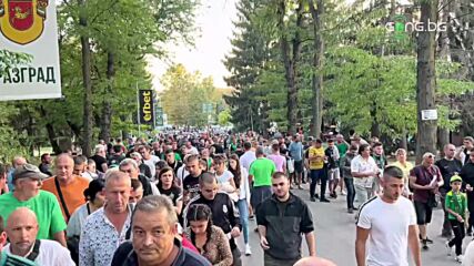 Феновете на Лудогорец се струпват на "Хювефарма Арена"