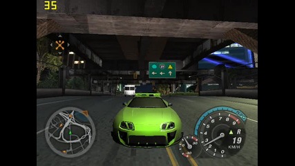 Toyota Supra on Need for Speed Underground 2 