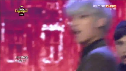[live Hd] Vixx - On And On ( Remix ) Music Show Champion 130227