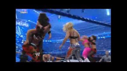 Wrestlemania 25 - 25 Divas Battle Royal 