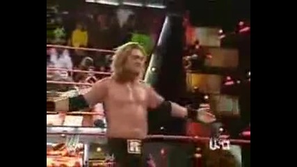 Edge и Orton правят двойно-rko на Shawn Michaels