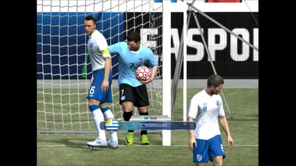England - Uruguay C.rodriguez ( Fifa 12 )