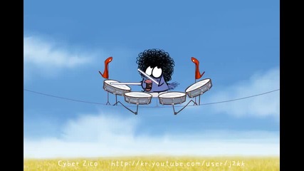 [crazy singing bird with Drum] - Billie Jean - Michael Jackson