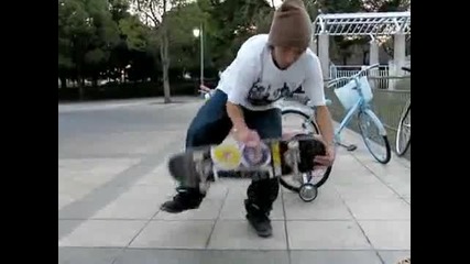 Ето как се прави kick - flip