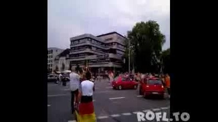 Най - побърканият фен на Германския отбор