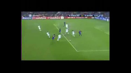 Барселона - Байерн Мюнхен 2:0 Самуел Етоо