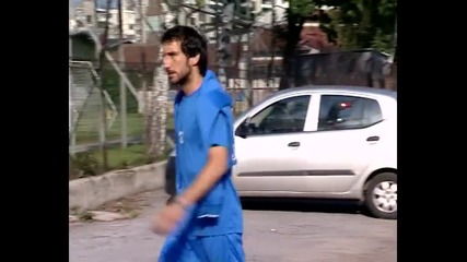 ВИДЕО: Първата тренировка на испанеца Аниете с Левски