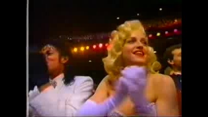 MJ & Madonna @ Academy Awards 1990