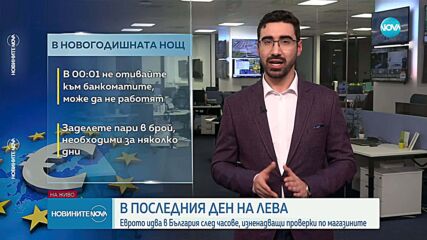 Часове преди еврото: Проверки за цените на храните в Перник
