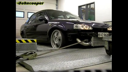 Opel Vectra A Turbo on dyno