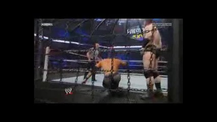 Wwe Elimination Chamber 2011 Raw Elimination Chamber Match part 1 