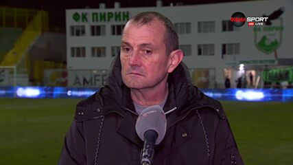 Загорчич: Те останаха с 10 човека, а ние се бавехме с играта