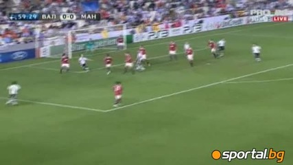 29.09.2010 Валенсия - Манчестър Ю 0 : 1 Мач от групите на Шампионската Лига 