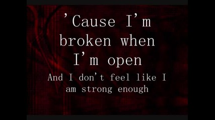 Seether And Amy Lee From Evanescence - Broken Lyrics