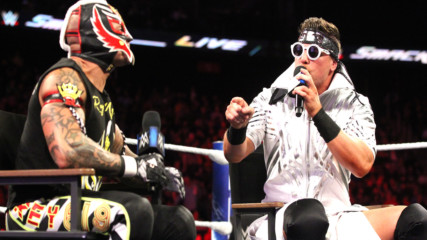 The Miz insults Rey Mysterio on "Miz TV": SmackDown LIVE, Oct. 23, 2018