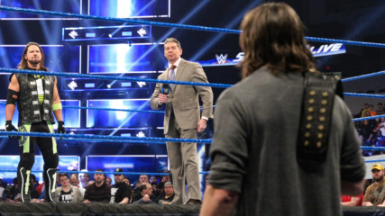 Mr. McMahon hosts a chaotic face-to-face between AJ Styles & Daniel Bryan: SmackDown LIVE, Jan. 22, 2019