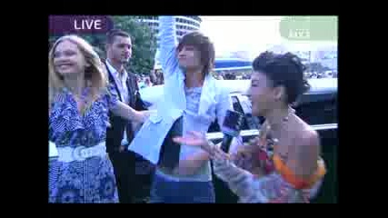 Дима Билан Премия Муз Тв 2009 Ковровая Дорожка