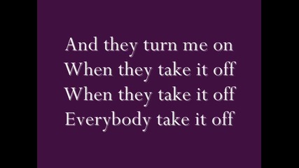 Ke$ha - Take It Off