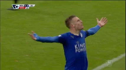 Нюкасъл - Лестър 0:3, Висша лига, 13-и кръг